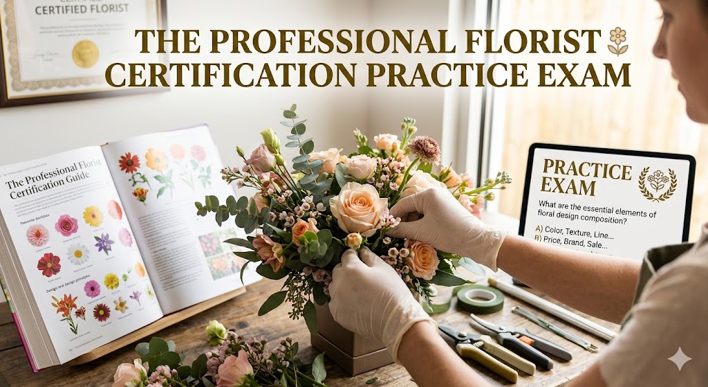 Floral Certification Practice Test Banner
