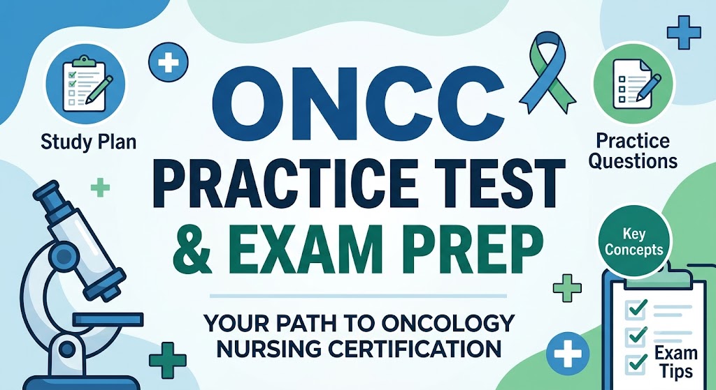 Oncc Practice Test & Exam Prep Banner