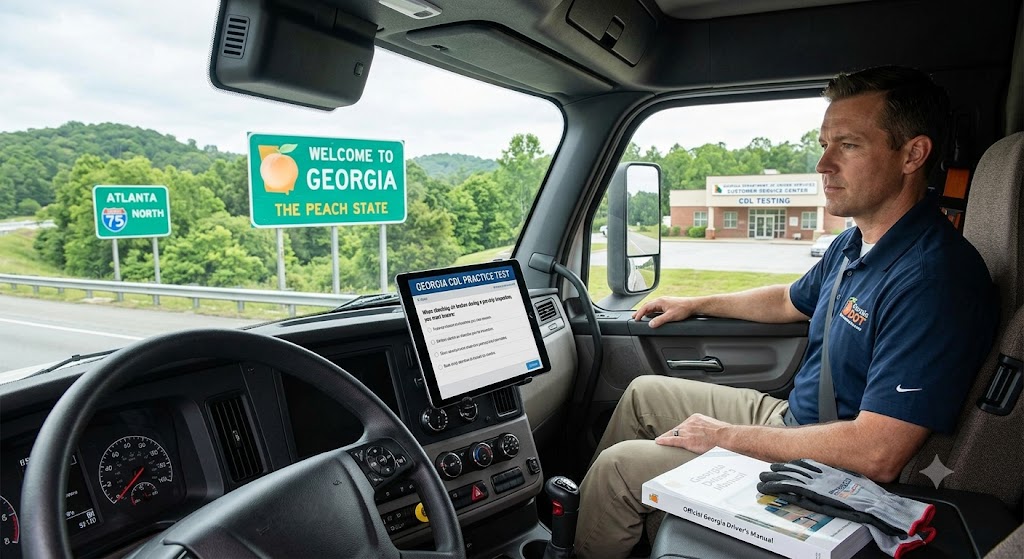 Georgia CDL Practice 
Test Banner