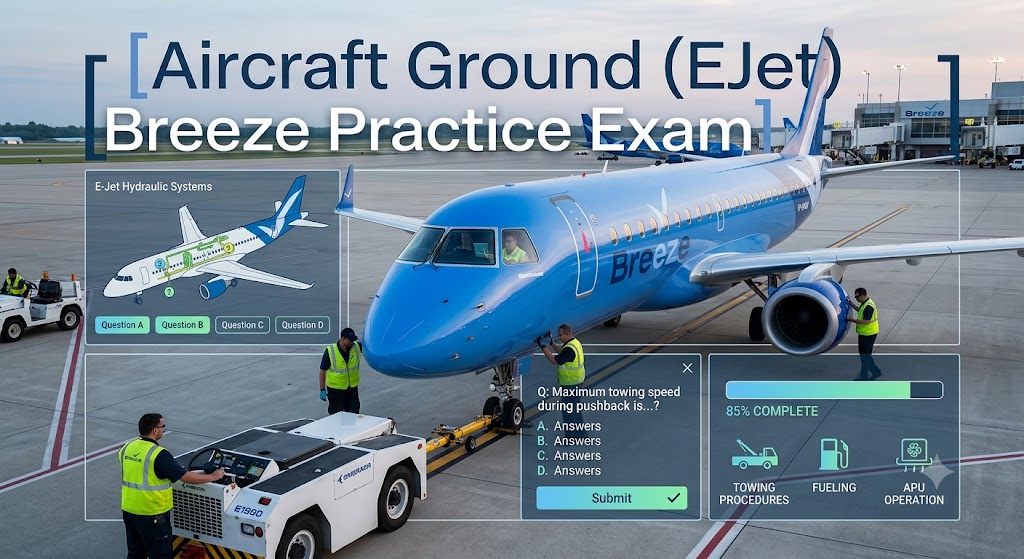 Aircraft Ground (EJet) – Breeze Practice Test Banner