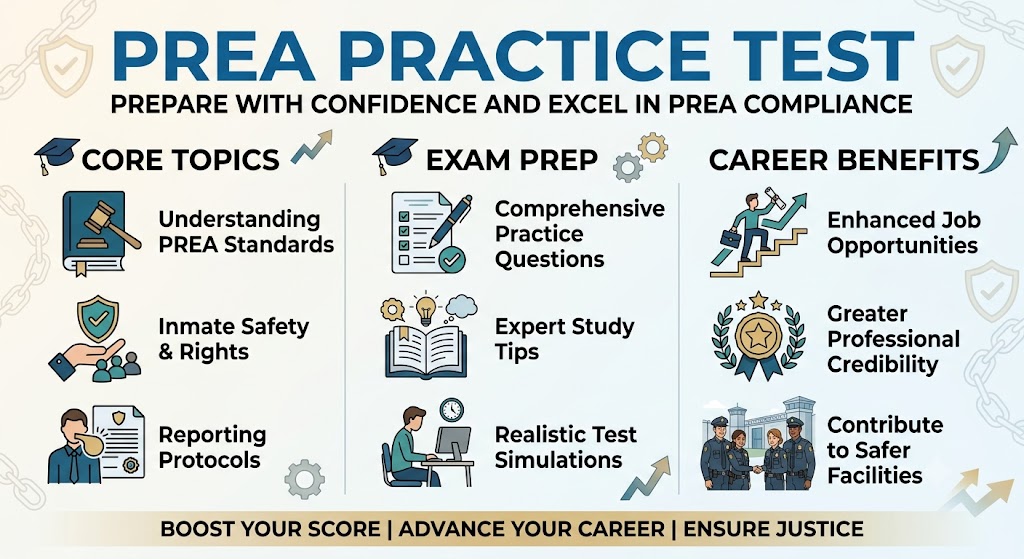 Prison Rape Elimination Act (PREA) Practice Test Banner