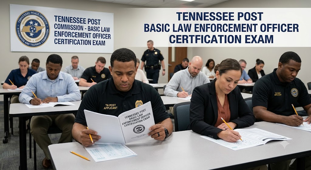 Tennessee Peace Officer Standards and Training (POST) Practice Exam Banner