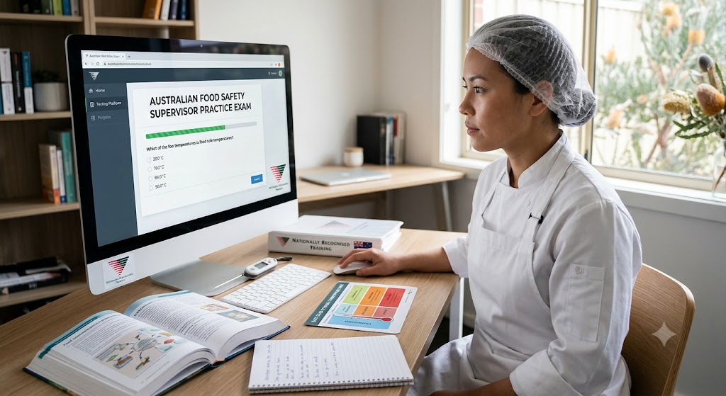 Food Safety Practice Test & Exam Prep | Australia Banner