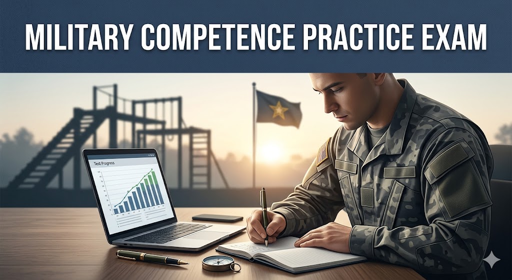 Military Competence Practice Exam Banner