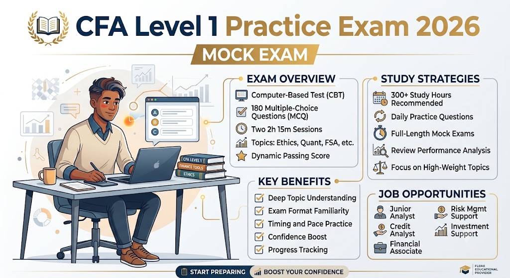 CFA Level 1 Mock Exam Practice Questions 2026 Banner