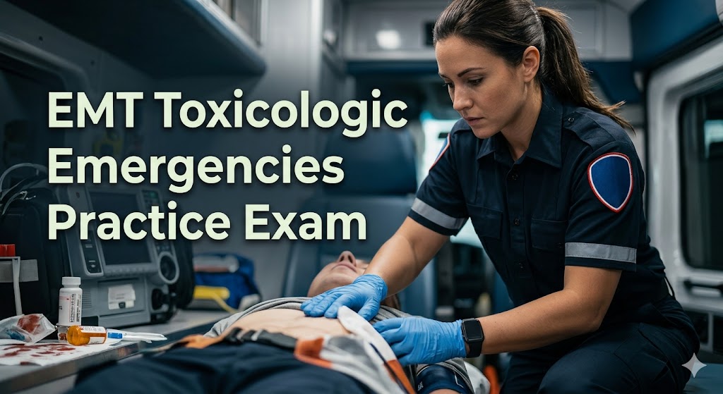 EMT Toxicologic Emergencies Practice Test Banner
