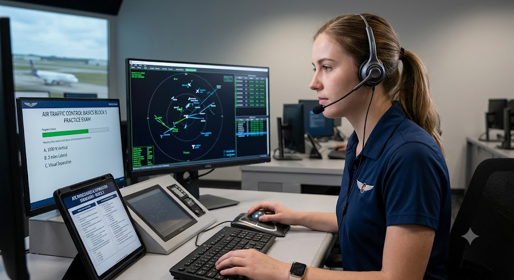 Air Traffic Control (ATC) Basics Block 5 Practice Test Banner