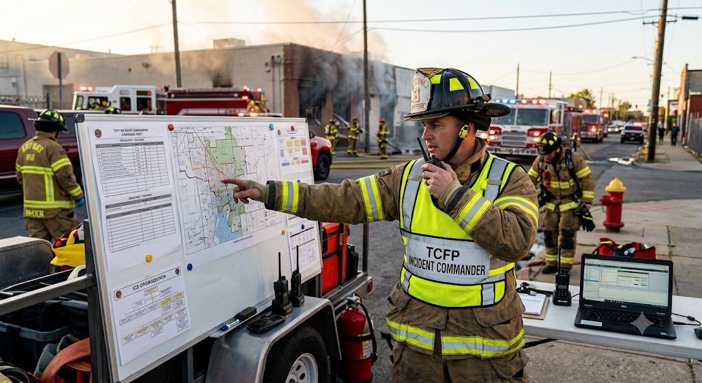 TCFP Incident Commander Practice Exam Banner