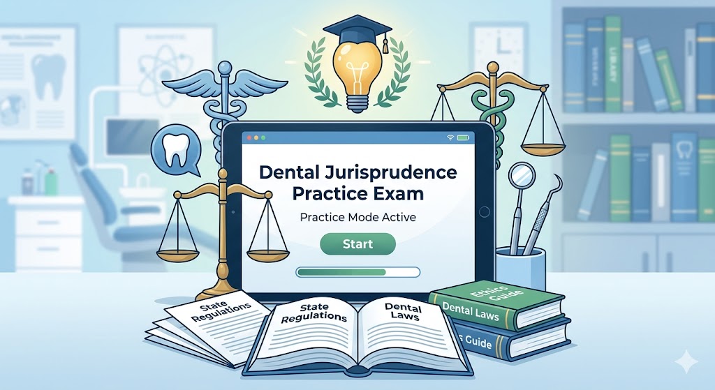 Dental Jurisprudence Practice Exam Banner
