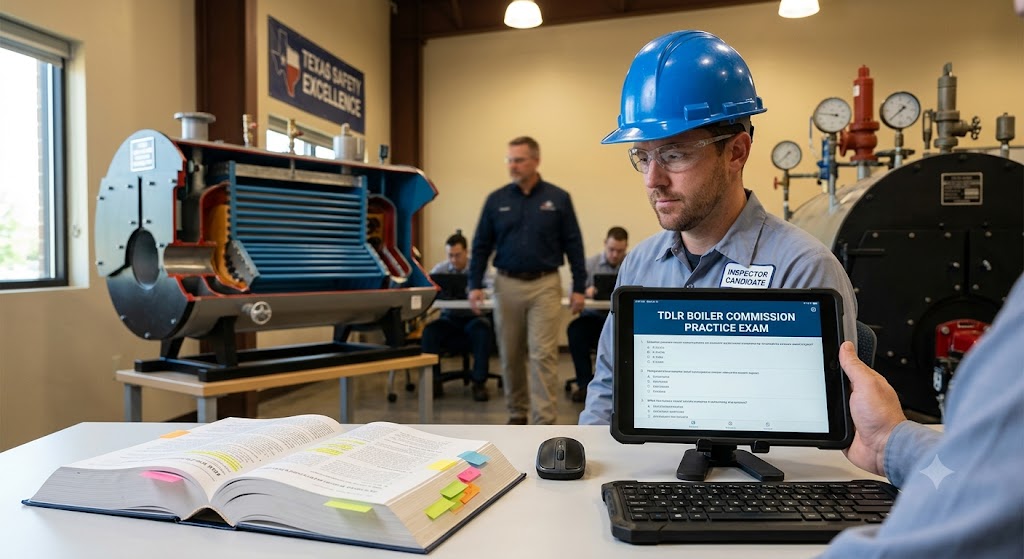 TDLR Boiler Commission Practice Exam Banner