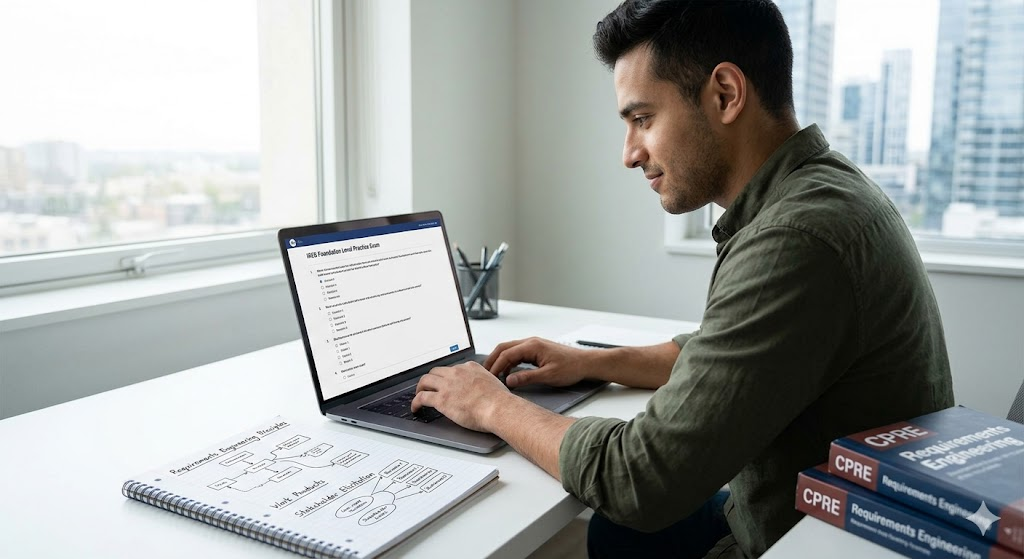 IREB Foundation Level Practice Exam Banner