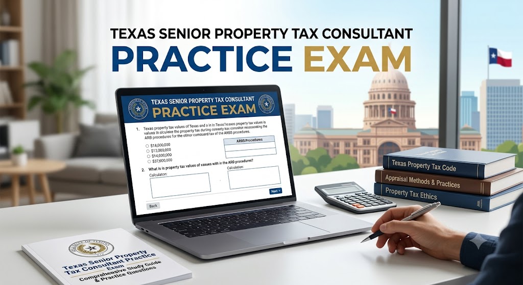 Texas Senior Property Tax Consultant Practice Exam Banner