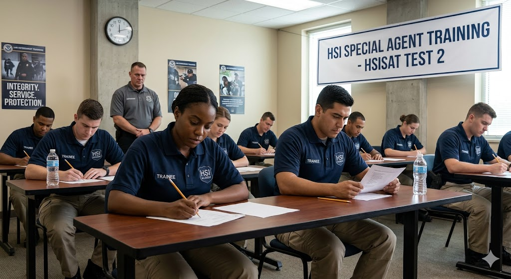 HSI Special Agent Training (HSISAT) Test 2 Practice Banner
