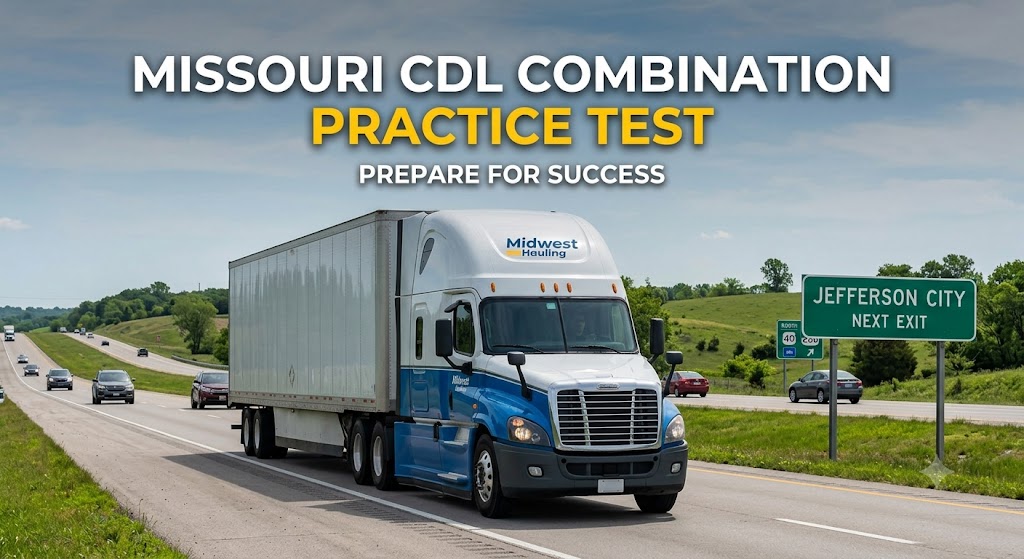 Missouri CDL Combination Practice Test Banner