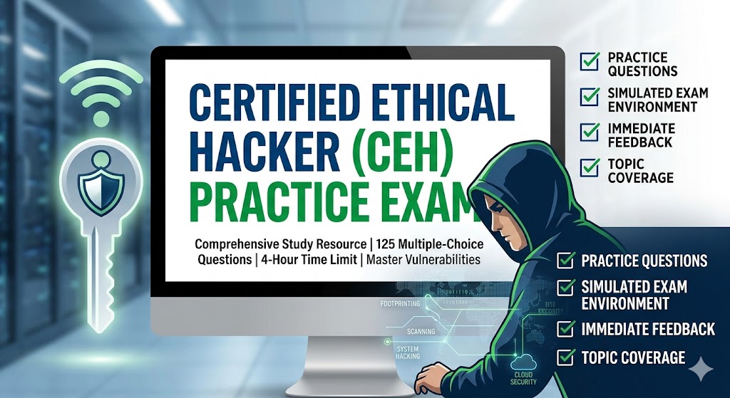 Certified Ethical Hacker (CEH) Practice Exam Banner