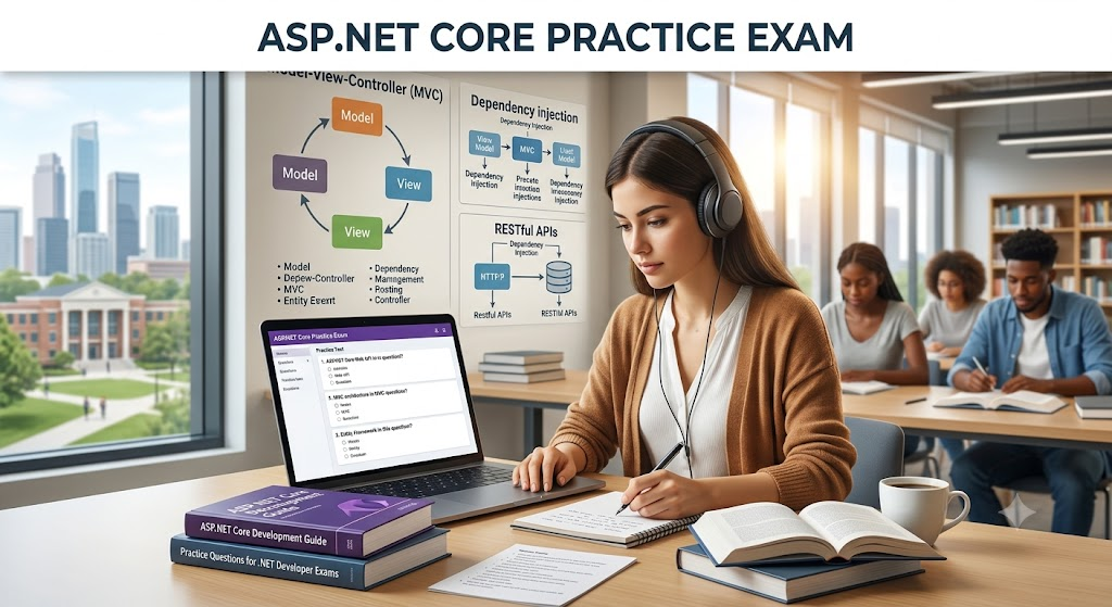 ASP.NET Core Practice Test Banner