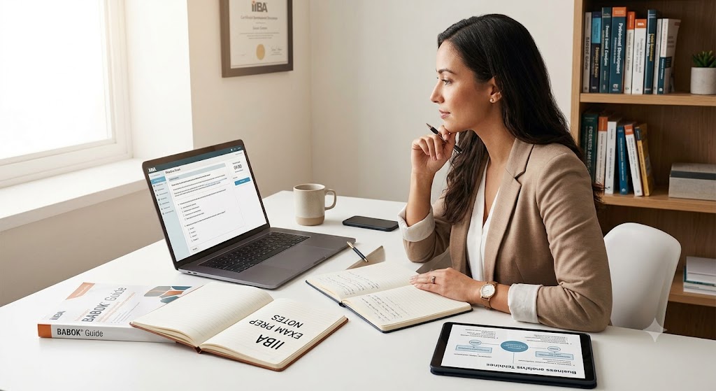 Iiba Practice Test & Exam Prep Banner