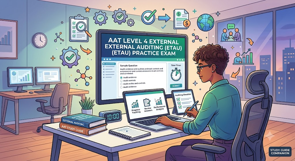 AAT Level 4 External Auditing (ETAU) Practice Test Banner