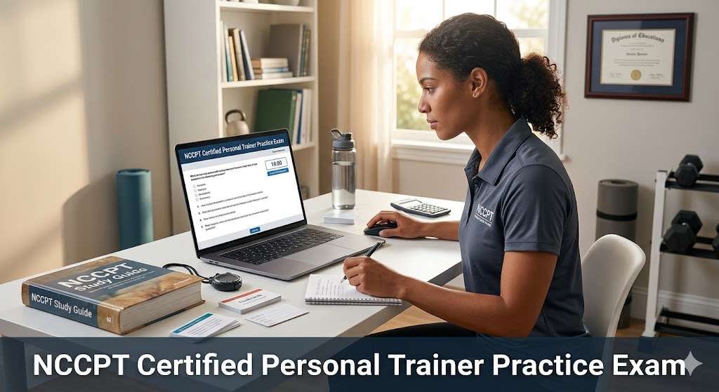 NCCPT Certified Personal Trainer Practice Exam Banner
