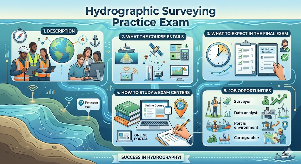 Hydrographic Surveying Practice Exam Banner