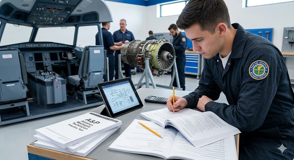 A&P Mechanic Technician Practice Test Banner