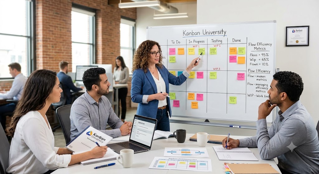 Kanban University Practice Test & Exam Prep Banner