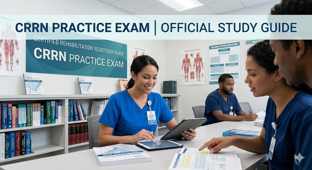 Certified Rehabilitation Registered Nurse (CRRN) Practice Exam Banner