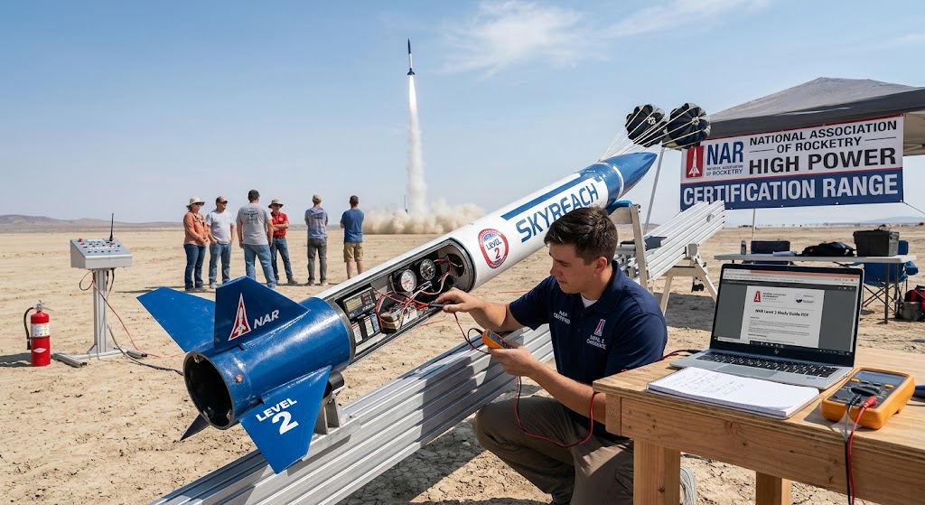 National Association of Rocketry (NAR) Level 2 Practice Exam Banner