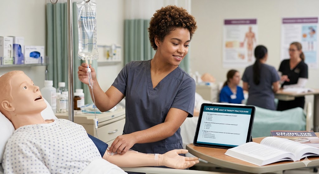 CNJNE IVE Adult IV therapy Practice Test Banner