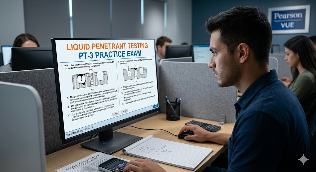 Liquid Penetrant Testing Level 3 (PT-3) Practice Exam Banner