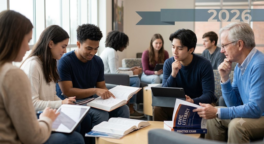 Civic Literacy Exam Practice Test 2026 Study Guide [Official] Banner