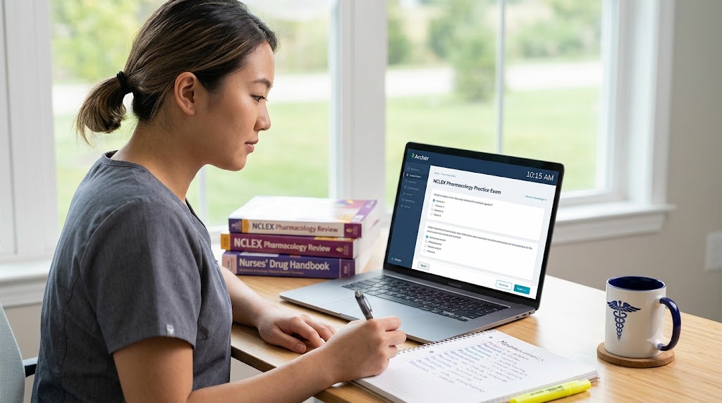 NCLEX Archer Pharmacology Practice Test Banner