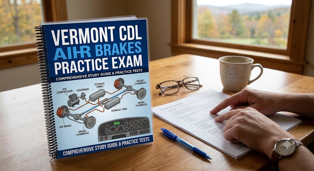 Vermont CDL Air Brakes Practice Test Banner