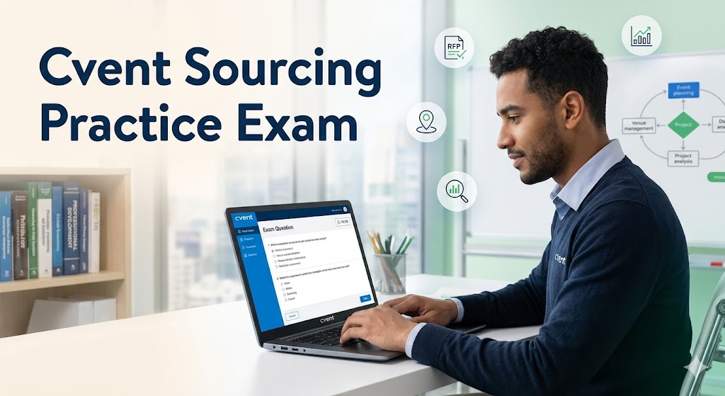 Cvent Sourcing Practice Exam Banner