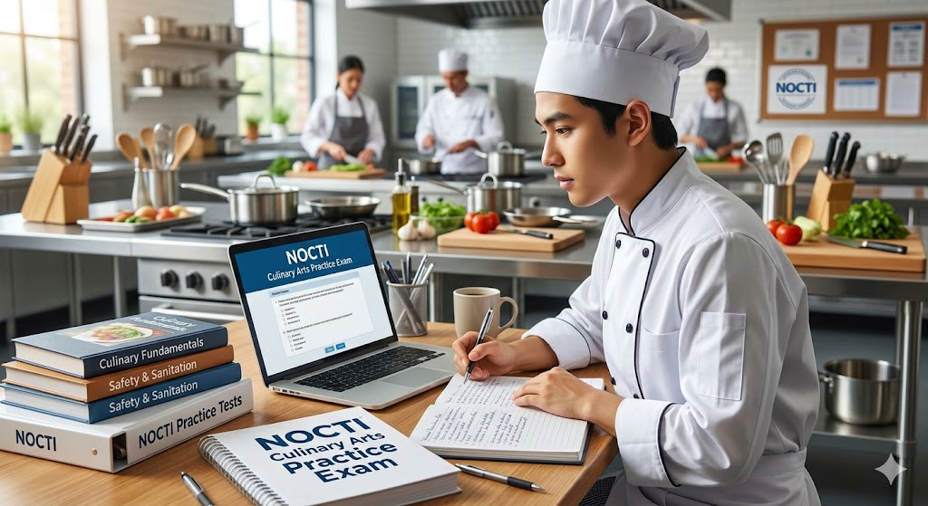 NOCTI Culinary Arts Practice Exam Banner