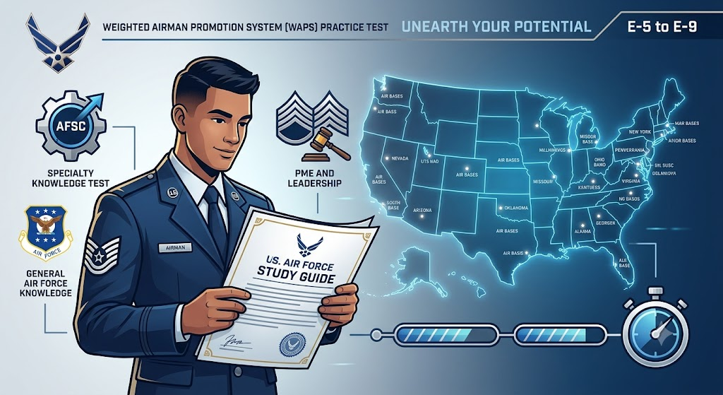 Weighted Airman Promotion System (WAPS) Practice Test Banner