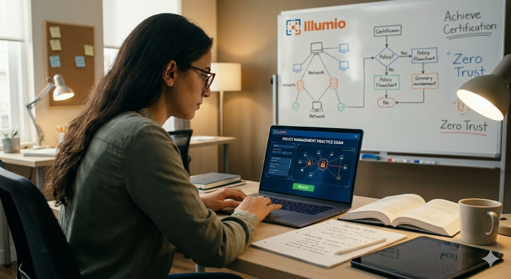 Illumio Policy Management Practice Exam Banner
