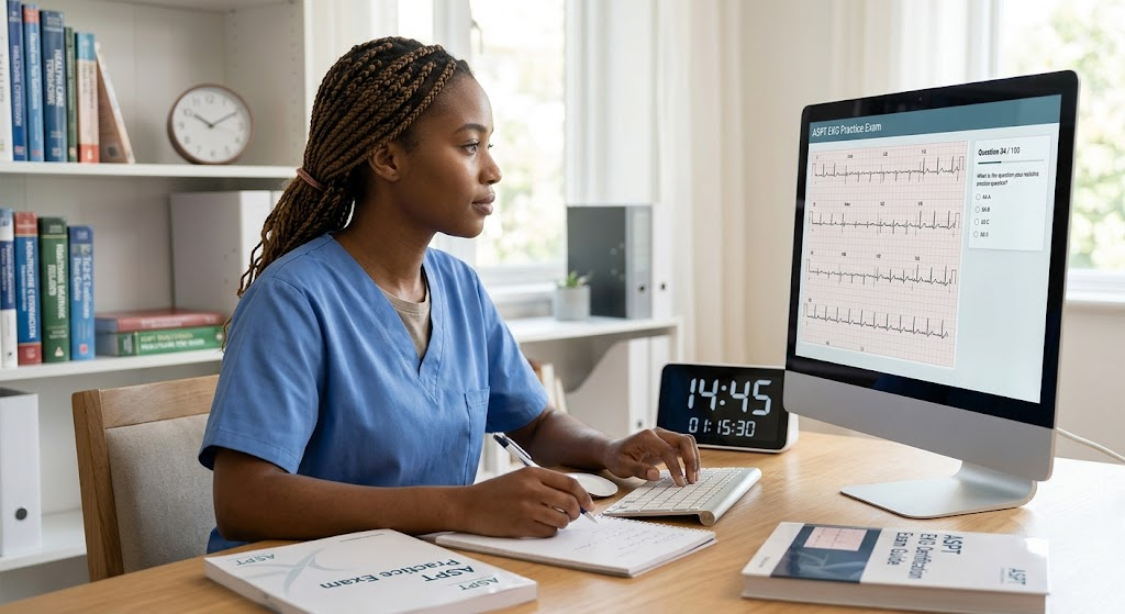 ASPT EKG Certification Practice Exam Banner