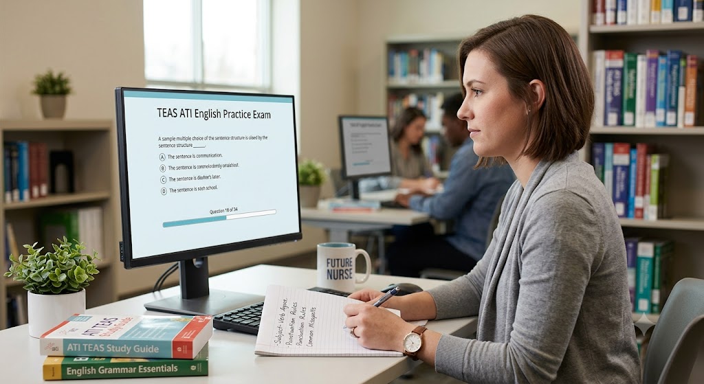 Test of Essential Academic Skills (TEAS) ATI English Practice Test Banner