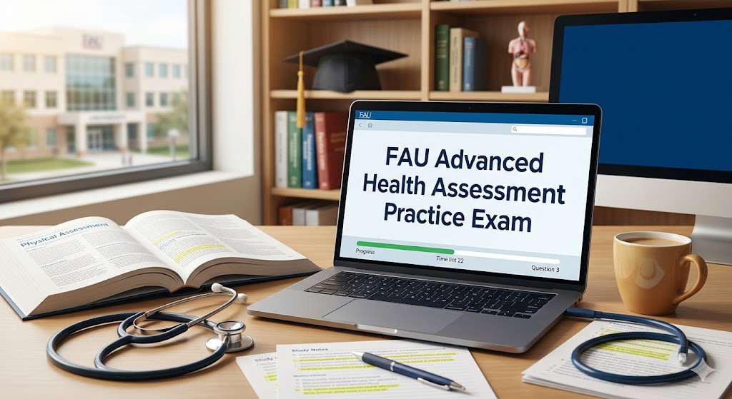 FAU Advanced Health Assessment Practice Test Banner