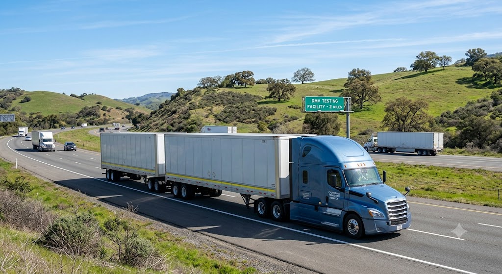 California CDL Double/Triple Trailers Practice Test Banner
