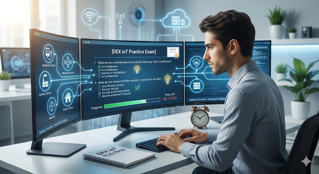 DEX Internet of Things (IoT) Practice Test Banner