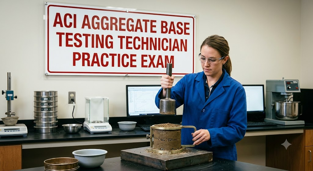 ACI Aggregate Base Testing Technician Practice Test Banner