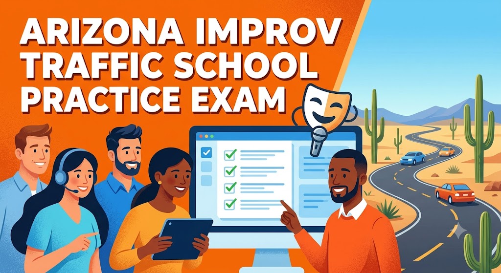 Arizona Improv Traffic School Practice Banner