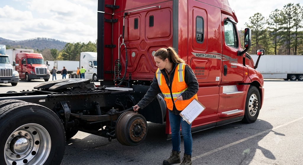 North Carolina CDL Pre-Trip Practice Test Banner