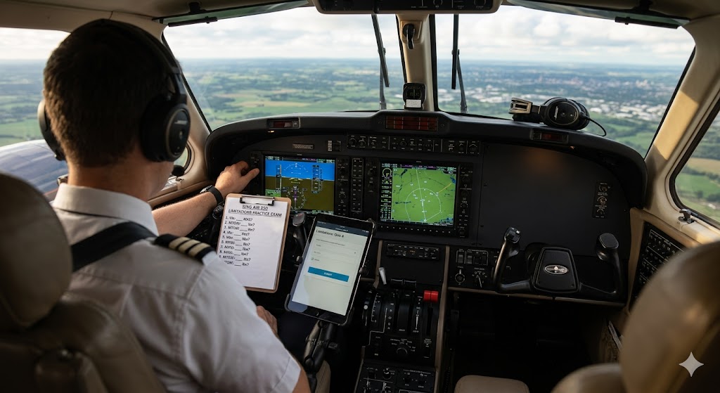 King Air 350 Limitations Practice Test Banner