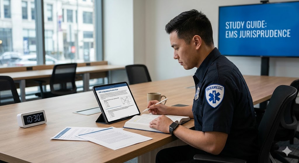 EMS Jurisprudence Practice Exam Banner