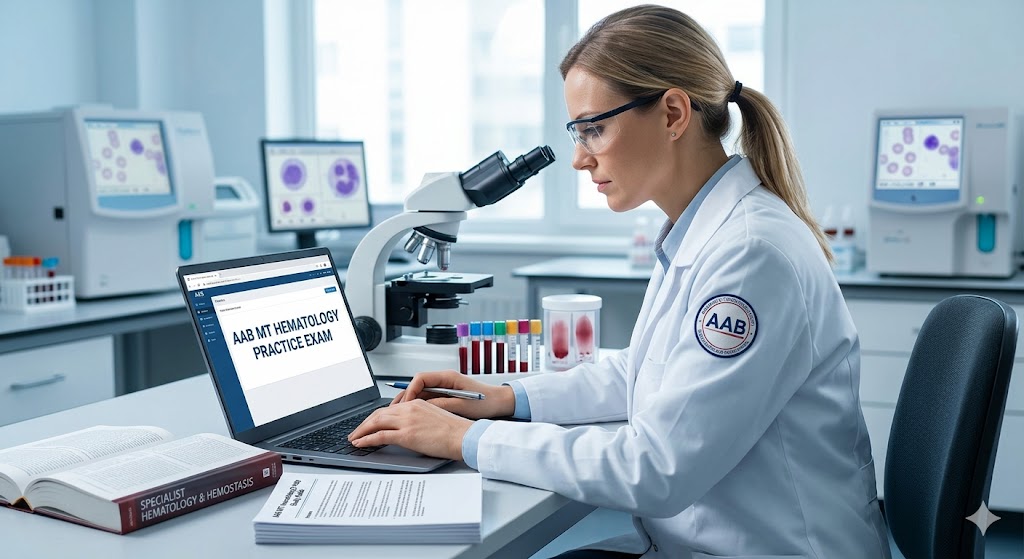 AAB Medical Technologist (MT) Hematology Exam Banner