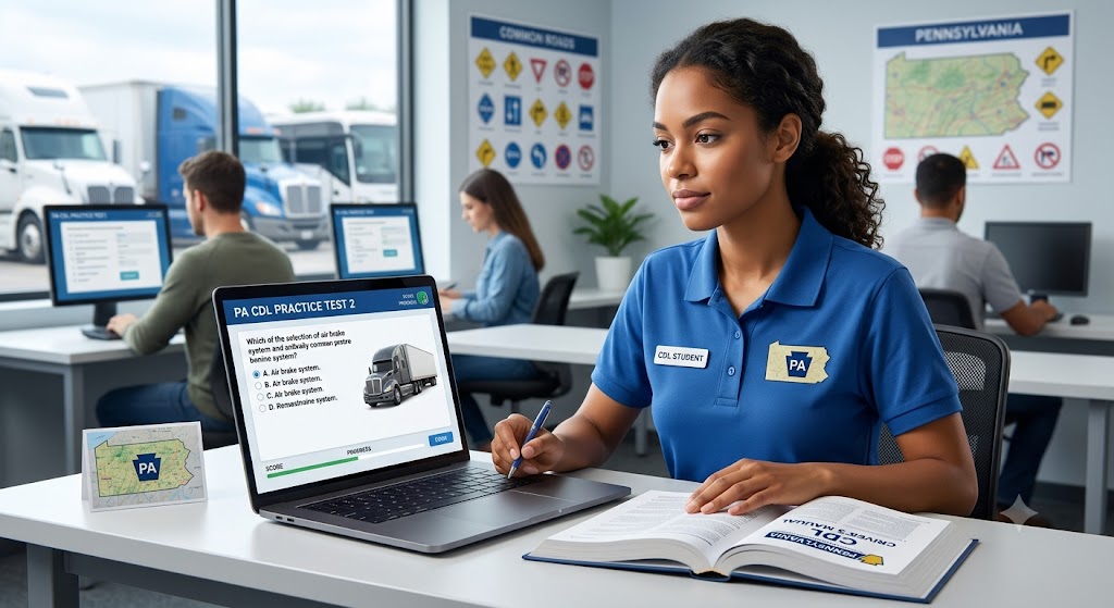 Pennsylvania CDL Practice 
Test 2 Banner