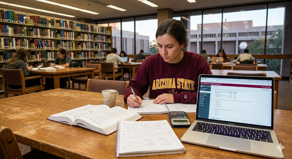 ASU ACC231 Exam 2 Practice Banner